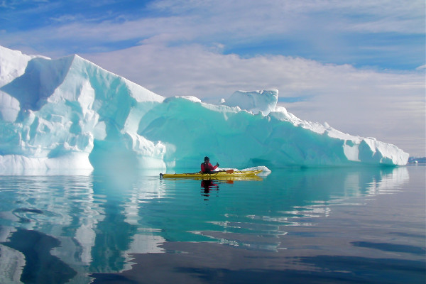 Kayaking in Antarctica