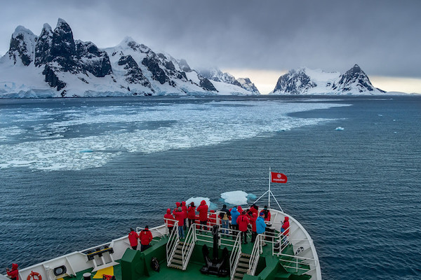 A typical day in Antarctica